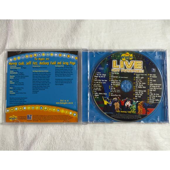 The Wiggles – Live Hot Potatoes! CD 2004 Koch Records Kids Music Family Songs - Picture 3 of 7